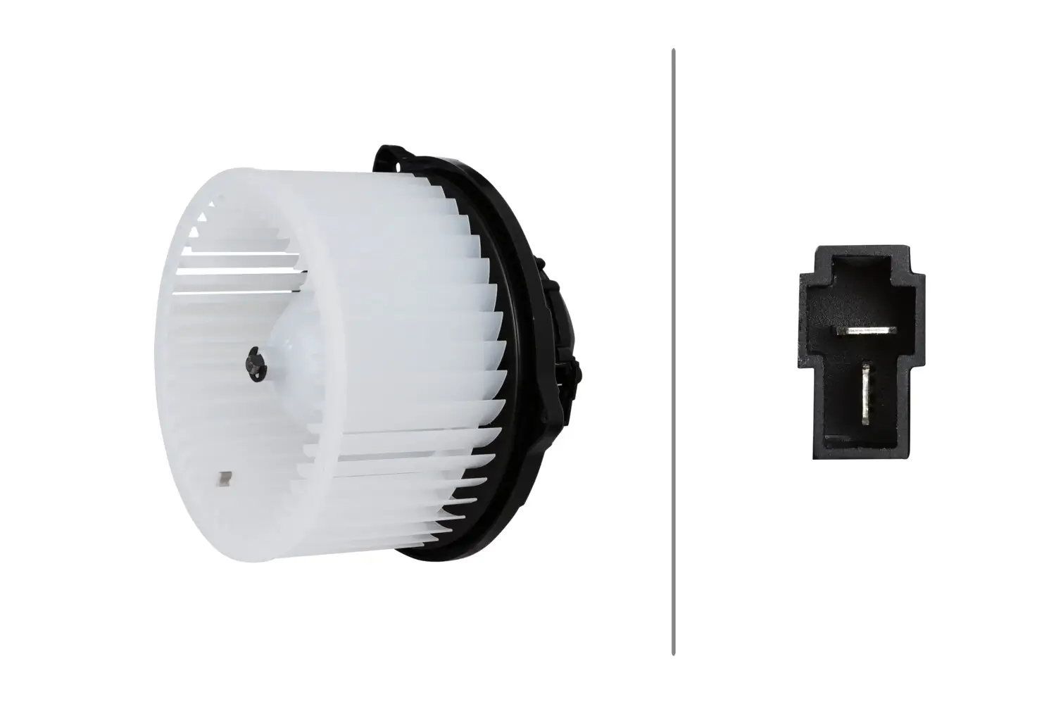Innenraumgebläse 12 V HELLA 8EW 366 402-061