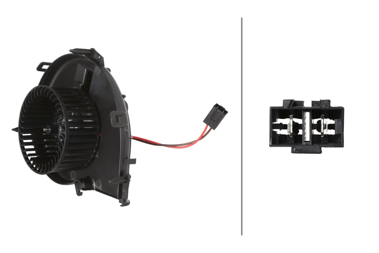 Innenraumgebläse 12 V HELLA 8EW 366 402-081