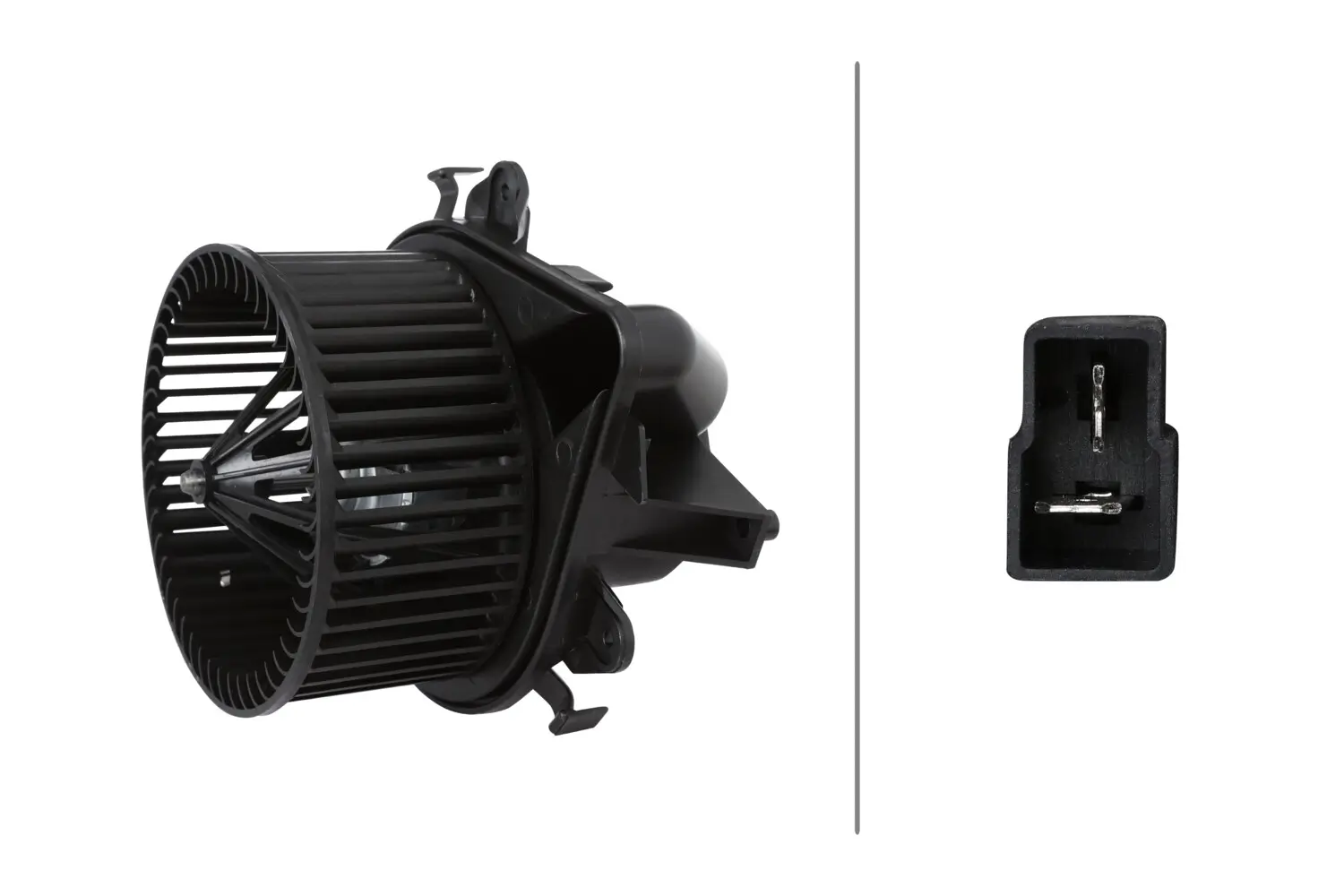 Innenraumgebläse 12 V HELLA 8EW 366 402-091