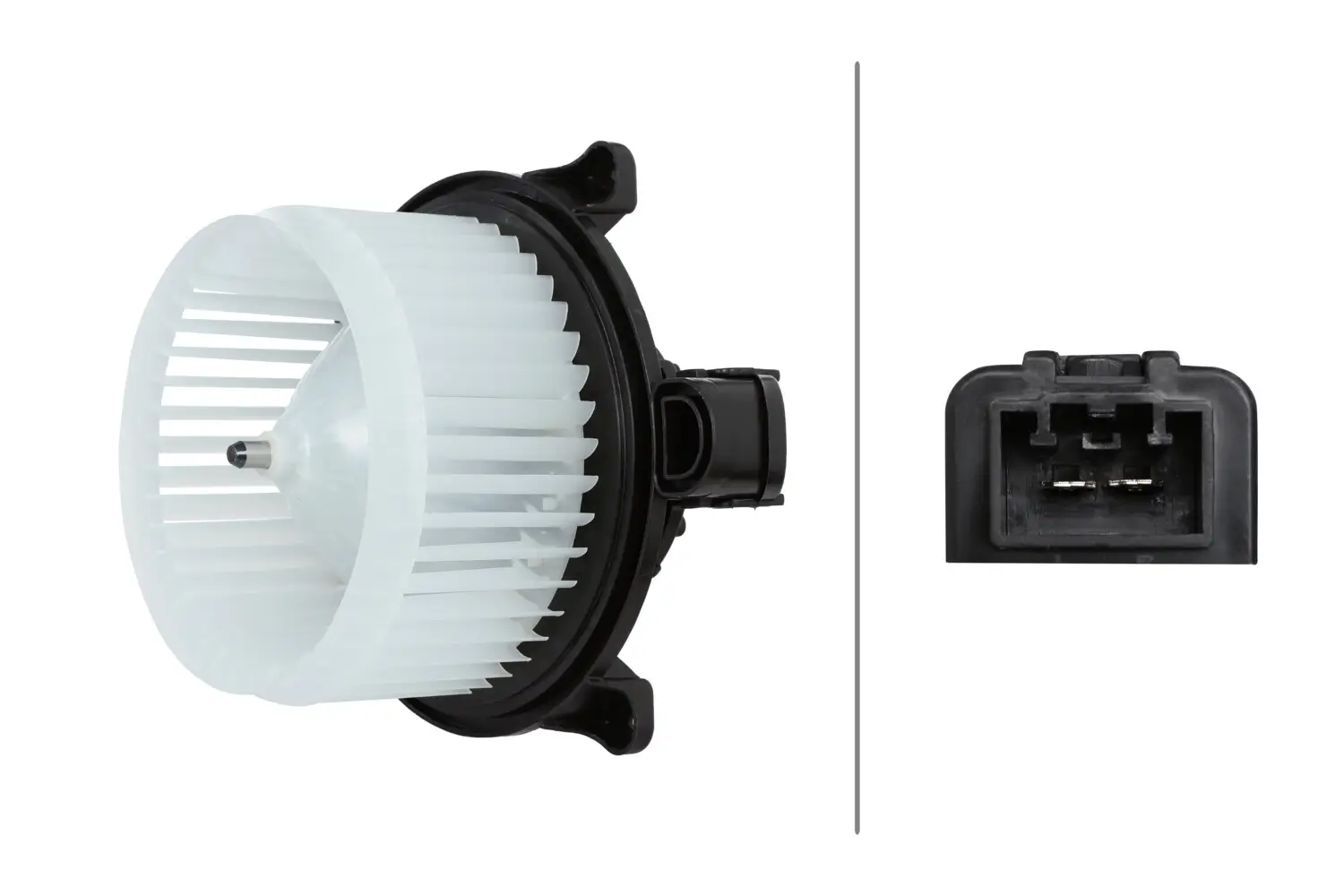 Innenraumgebläse 12 V HELLA 8EW 366 402-101