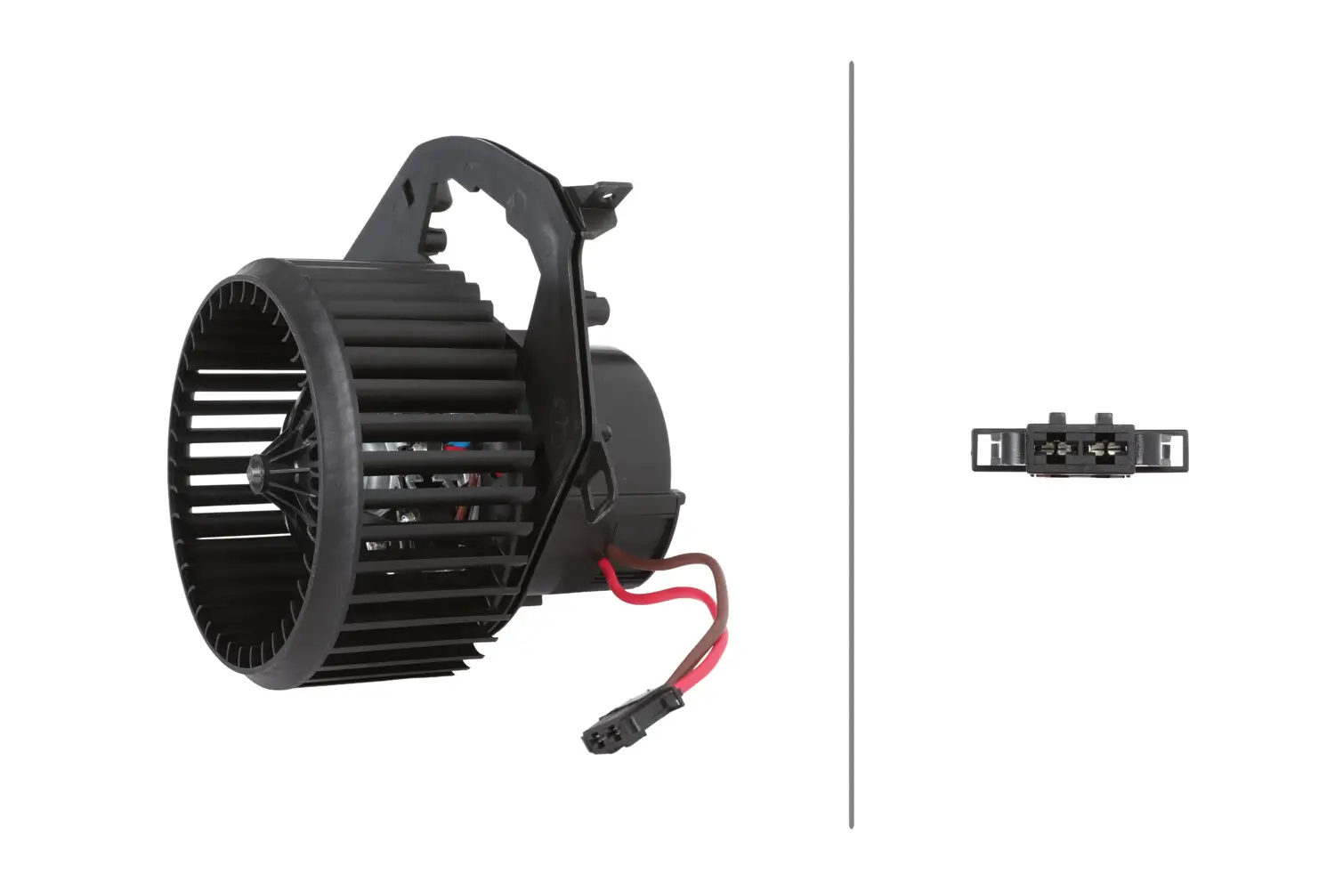 Innenraumgebläse 12 V HELLA 8EW 366 402-221