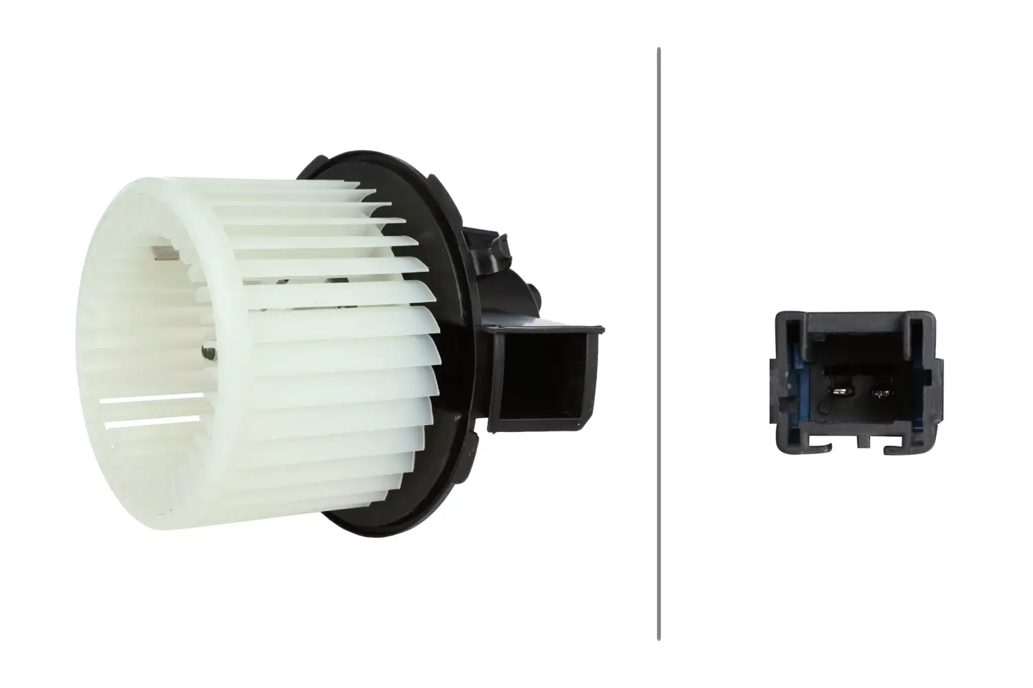 Innenraumgebläse 12 V HELLA 8EW 366 402-241