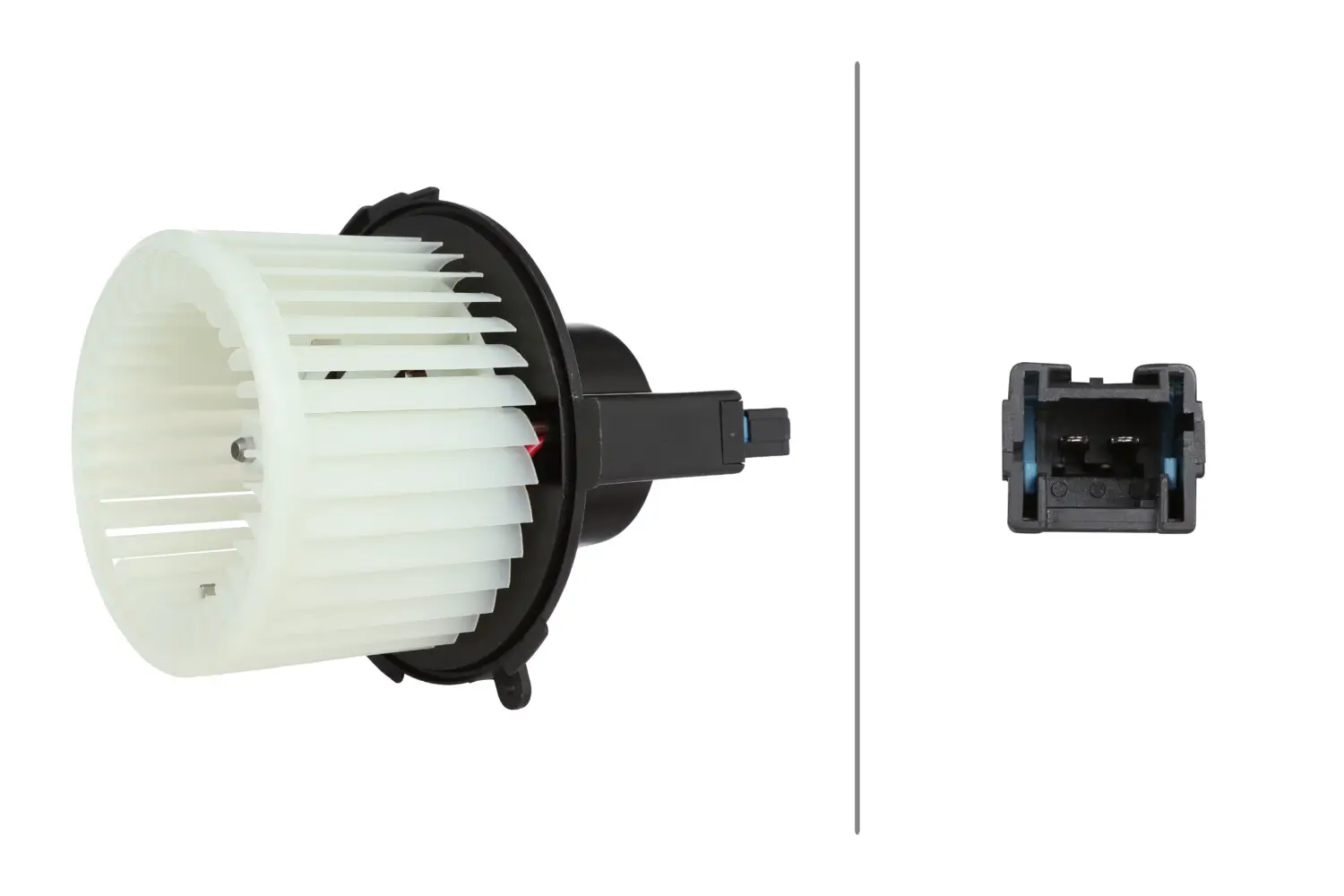 Innenraumgebläse 12 V HELLA 8EW 366 402-261