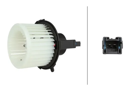 Innenraumgebläse 12 V HELLA 8EW 366 402-261 Bild Innenraumgebläse 12 V HELLA 8EW 366 402-261