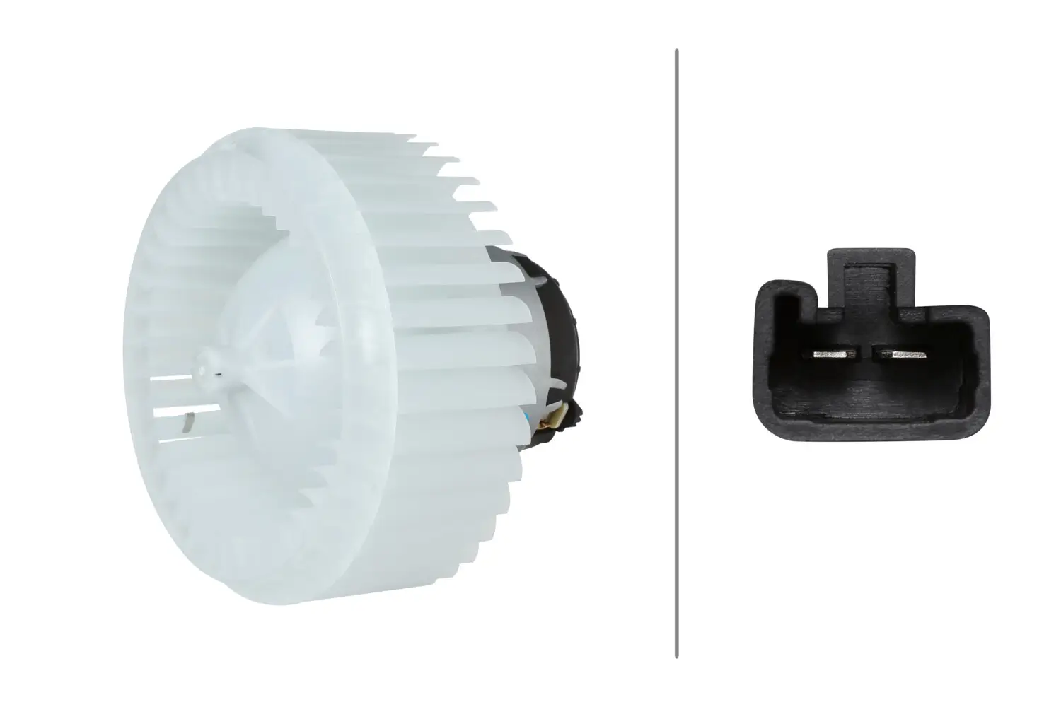 Innenraumgebläse 12 V HELLA 8EW 366 402-301