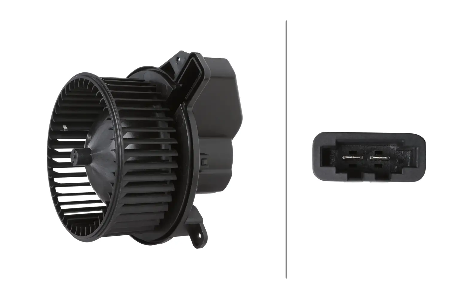 Innenraumgebläse 12 V HELLA 8EW 366 402-401