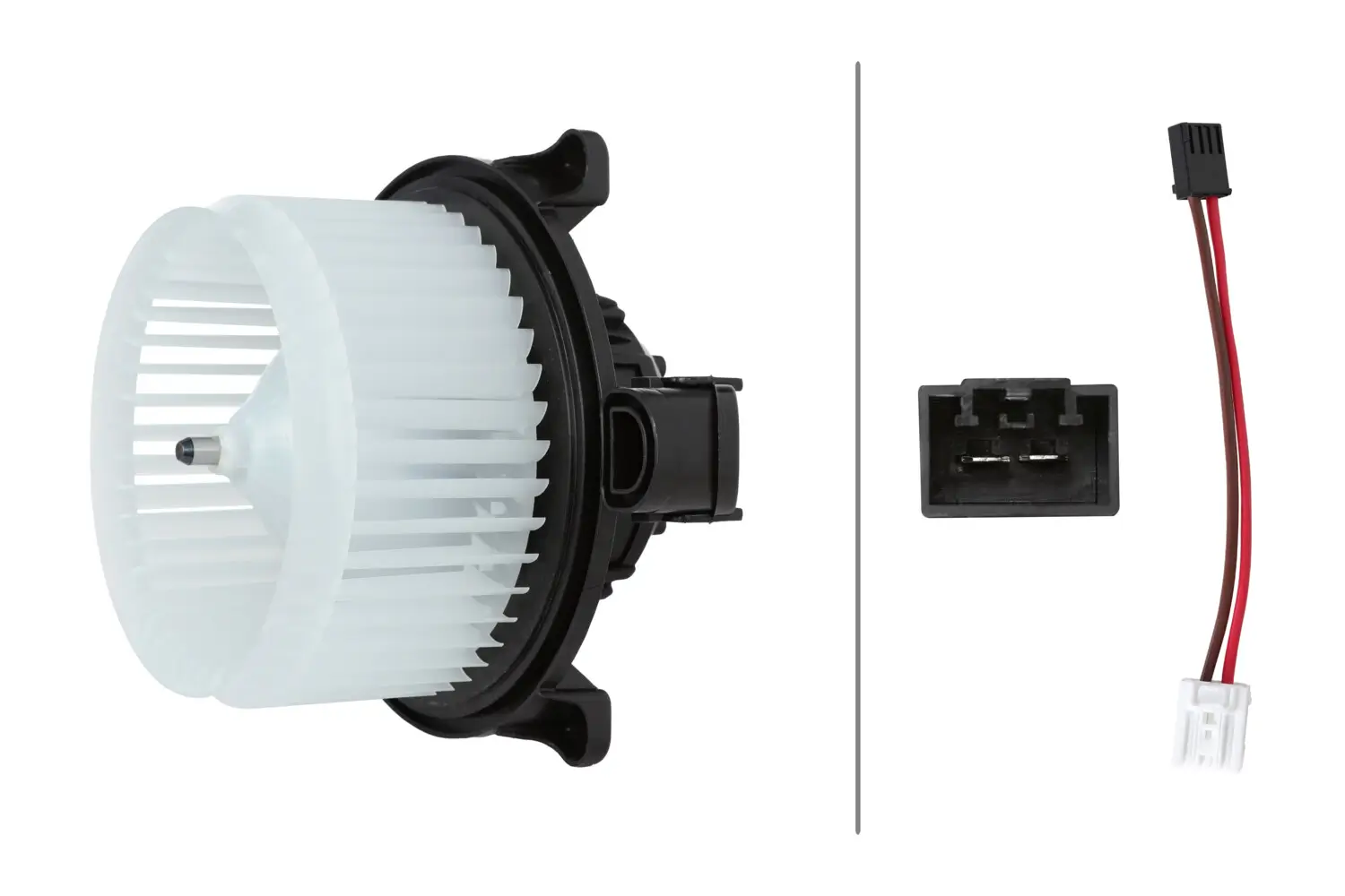 Innenraumgebläse 12 V HELLA 8EW 366 402-411