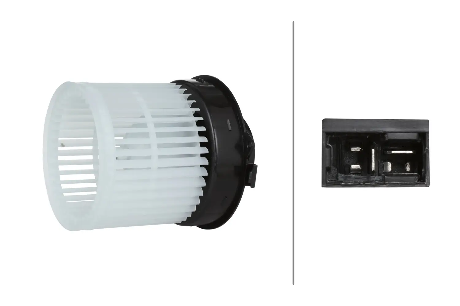 Innenraumgebläse 12 V HELLA 8EW 366 402-441