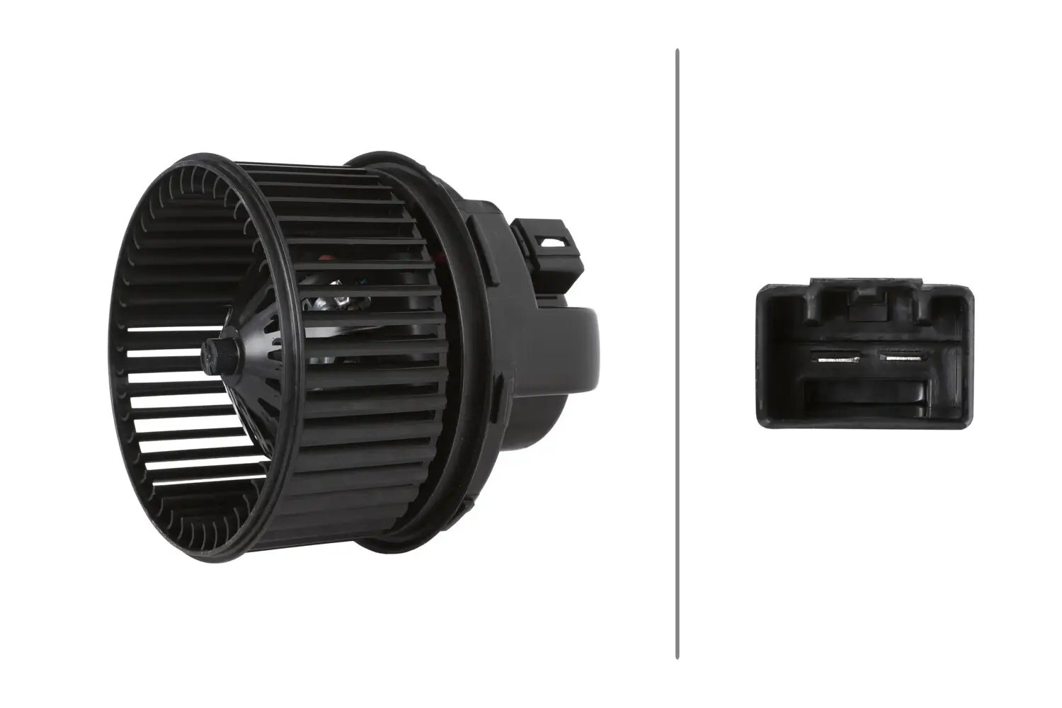 Innenraumgebläse 12 V HELLA 8EW 366 402-551