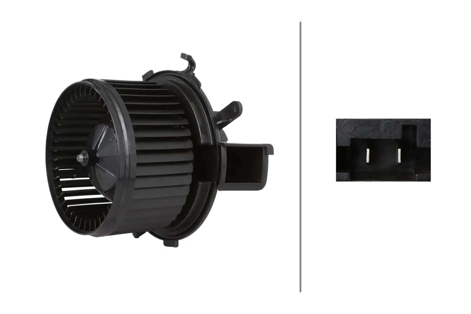 Innenraumgebläse 12 V HELLA 8EW 366 402-561