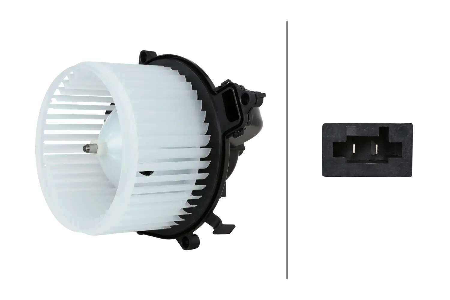 Innenraumgebläse 12 V HELLA 8EW 366 402-581