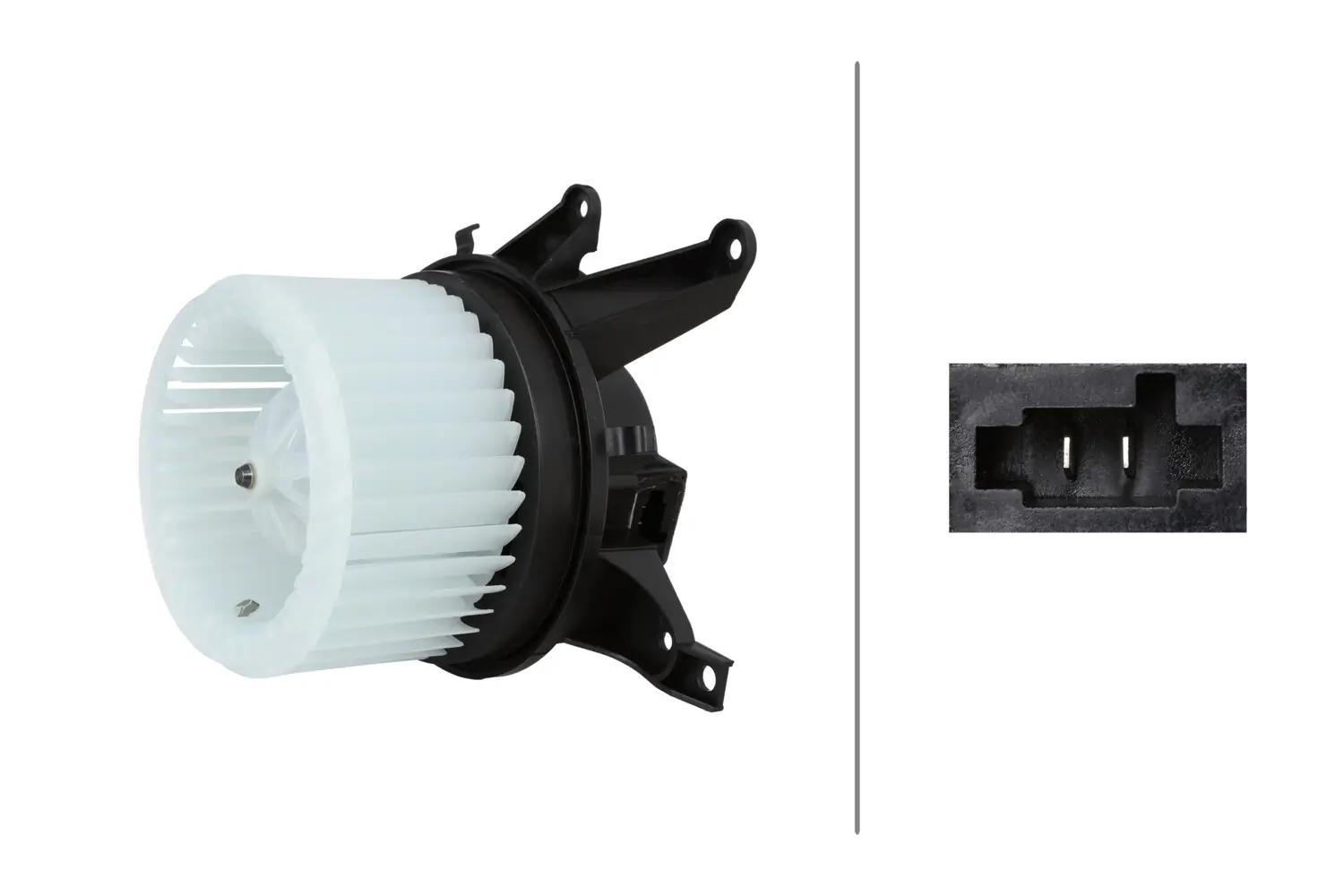 Innenraumgebläse 12 V HELLA 8EW 366 402-591