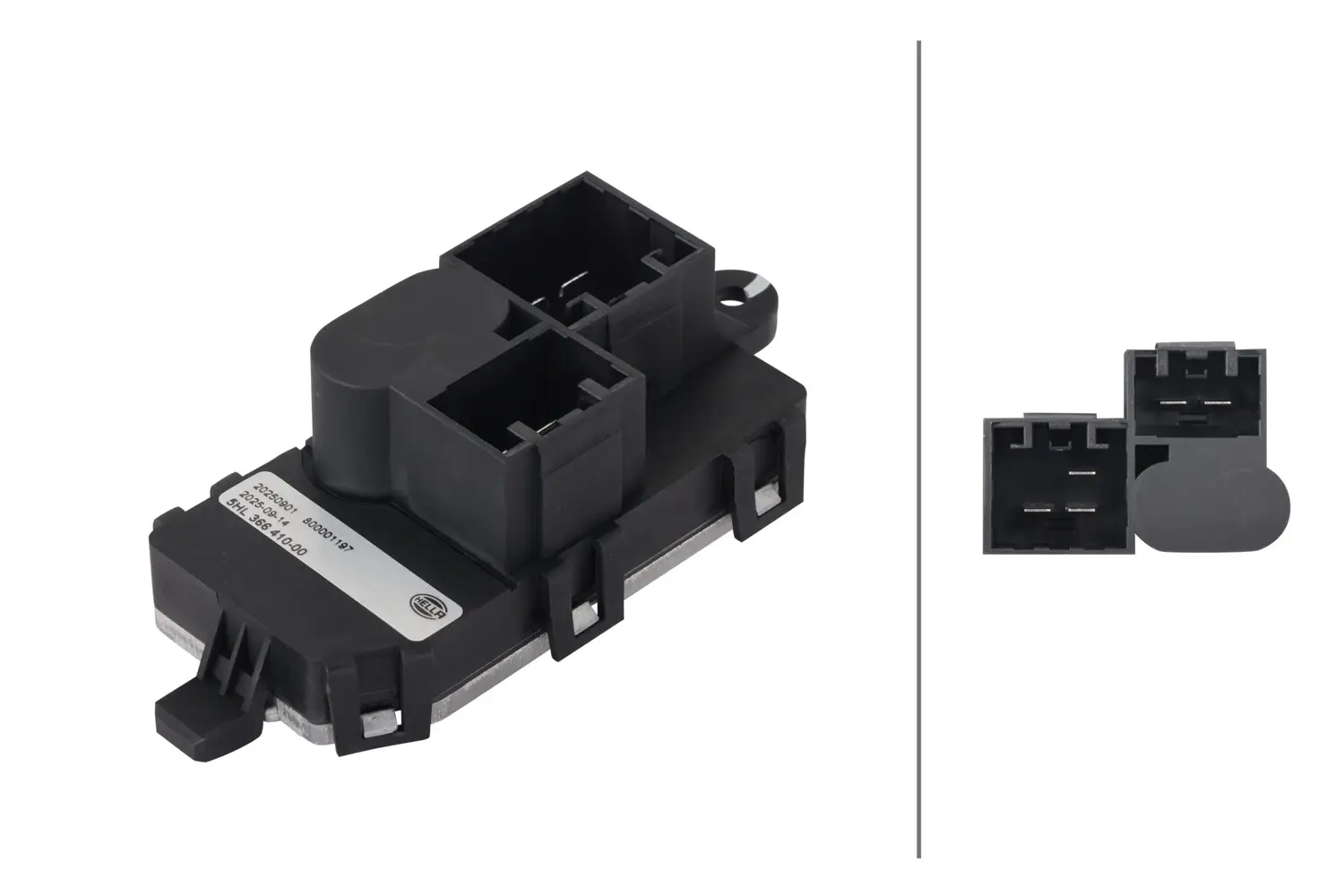 Regler, Innenraumgebläse 12 V HELLA 5HL 366 410-001