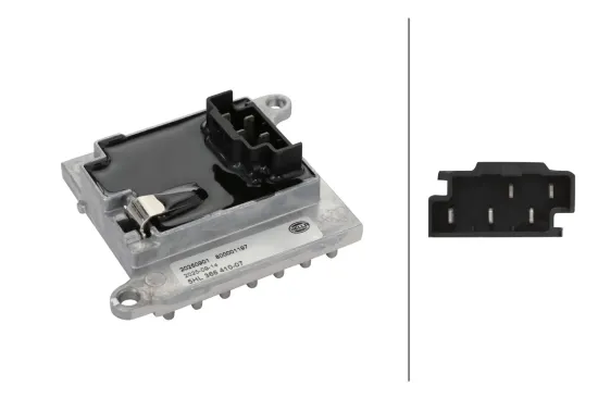 Regler, Innenraumgebläse 12 V HELLA 5HL 366 410-071 Bild Regler, Innenraumgebläse 12 V HELLA 5HL 366 410-071