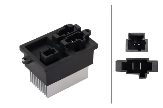 Regler, Innenraumgebläse 12 V HELLA 5HL 366 410-161 Bild Regler, Innenraumgebläse 12 V HELLA 5HL 366 410-161