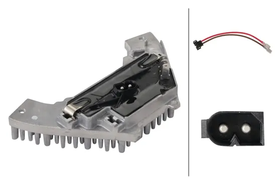 Regler, Innenraumgebläse 12 V HELLA 5HL 366 410-191 Bild Regler, Innenraumgebläse 12 V HELLA 5HL 366 410-191