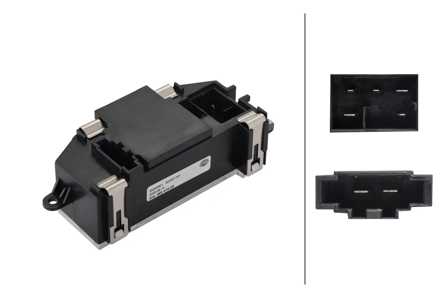 Regler, Innenraumgebläse 12 V HELLA 5HL 366 410-251