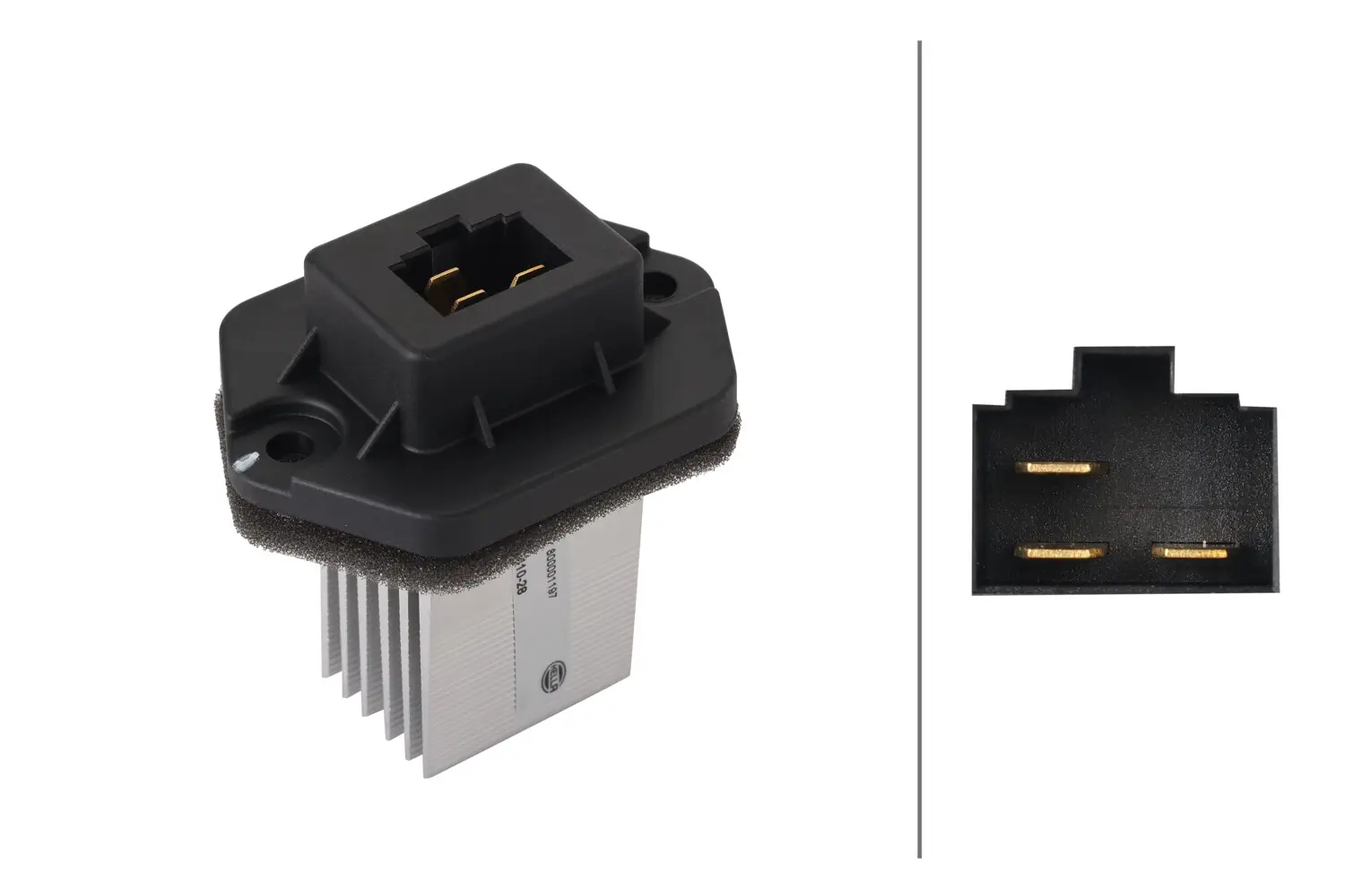 Regler, Innenraumgebläse 12 V HELLA 5HL 366 410-281