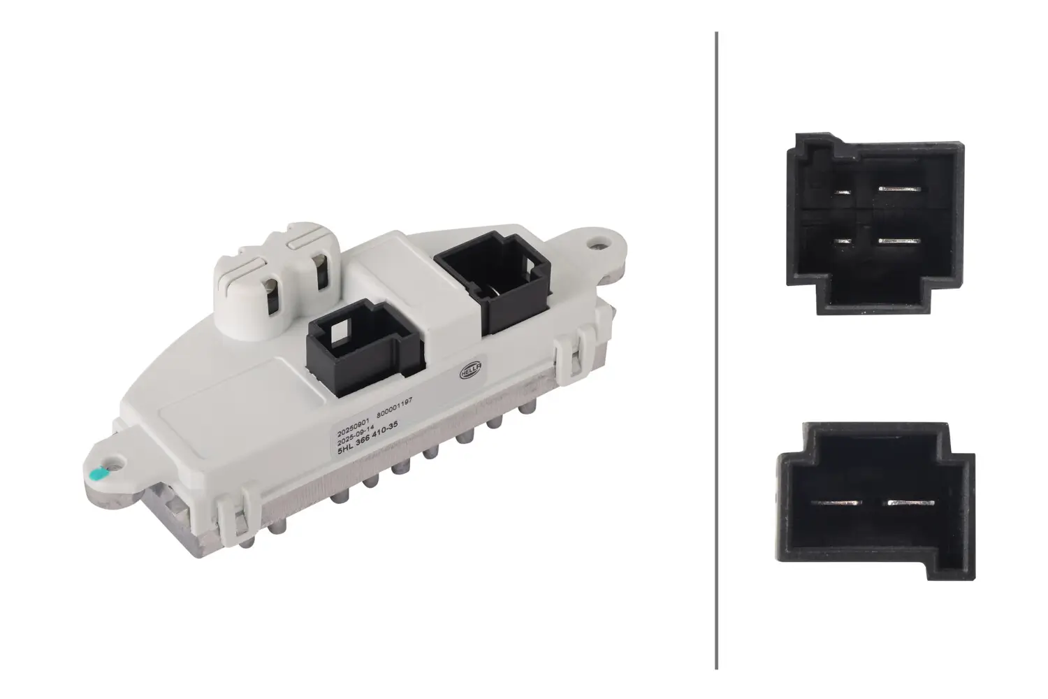 Regler, Innenraumgebläse 12 V HELLA 5HL 366 410-351