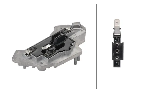 Regler, Innenraumgebläse 12 V HELLA 5HL 366 410-421 Bild Regler, Innenraumgebläse 12 V HELLA 5HL 366 410-421