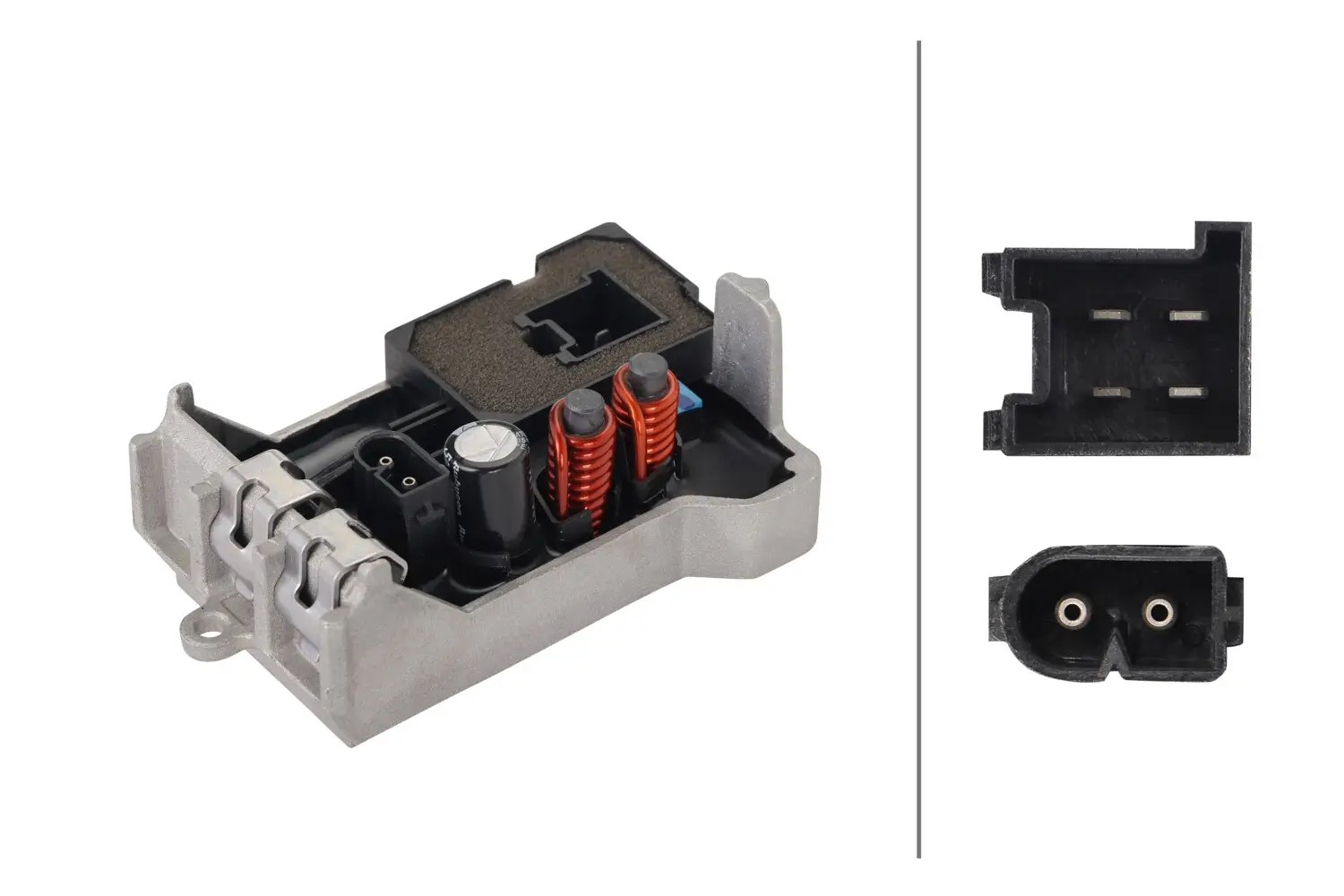 Regler, Innenraumgebläse 12 V HELLA 5HL 366 410-451