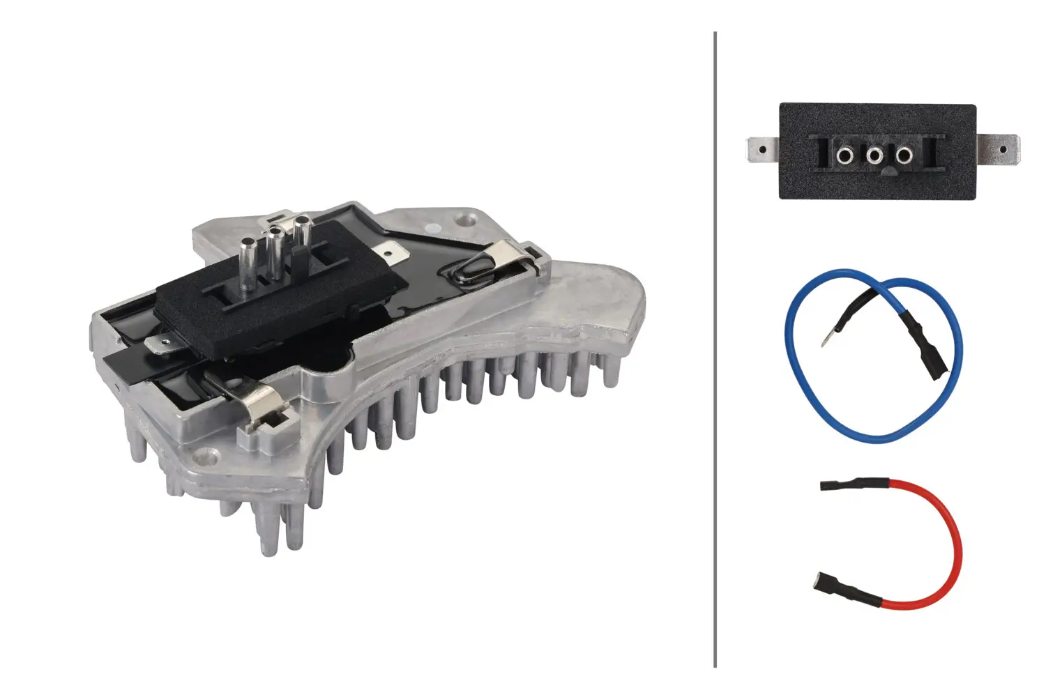 Regler, Innenraumgebläse 12 V HELLA 5HL 366 410-511