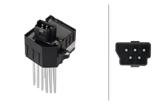 Regler, Innenraumgebläse 12 V HELLA 5HL 366 410-561 Bild Regler, Innenraumgebläse 12 V HELLA 5HL 366 410-561