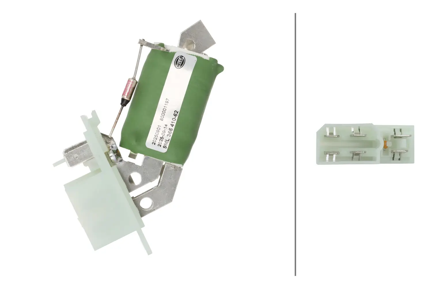 Widerstand, Innenraumgebläse 12 V HELLA 9ML 366 410-621