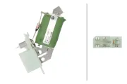 Widerstand, Innenraumgebläse 12 V HELLA 9ML 366 410-621