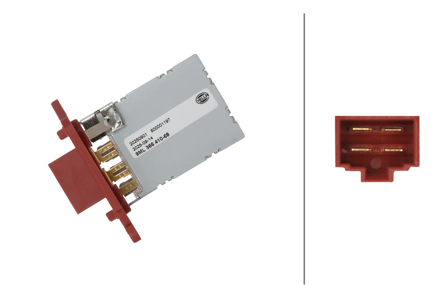 Widerstand, Innenraumgebläse 12 V HELLA 9ML 366 410-681