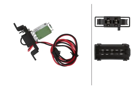 Widerstand, Innenraumgebläse 12 V HELLA 9ML 366 410-721 Bild Widerstand, Innenraumgebläse 12 V HELLA 9ML 366 410-721