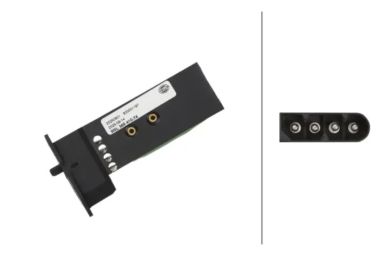 Widerstand, Innenraumgebläse 12 V HELLA 9ML 366 410-741 Bild Widerstand, Innenraumgebläse 12 V HELLA 9ML 366 410-741