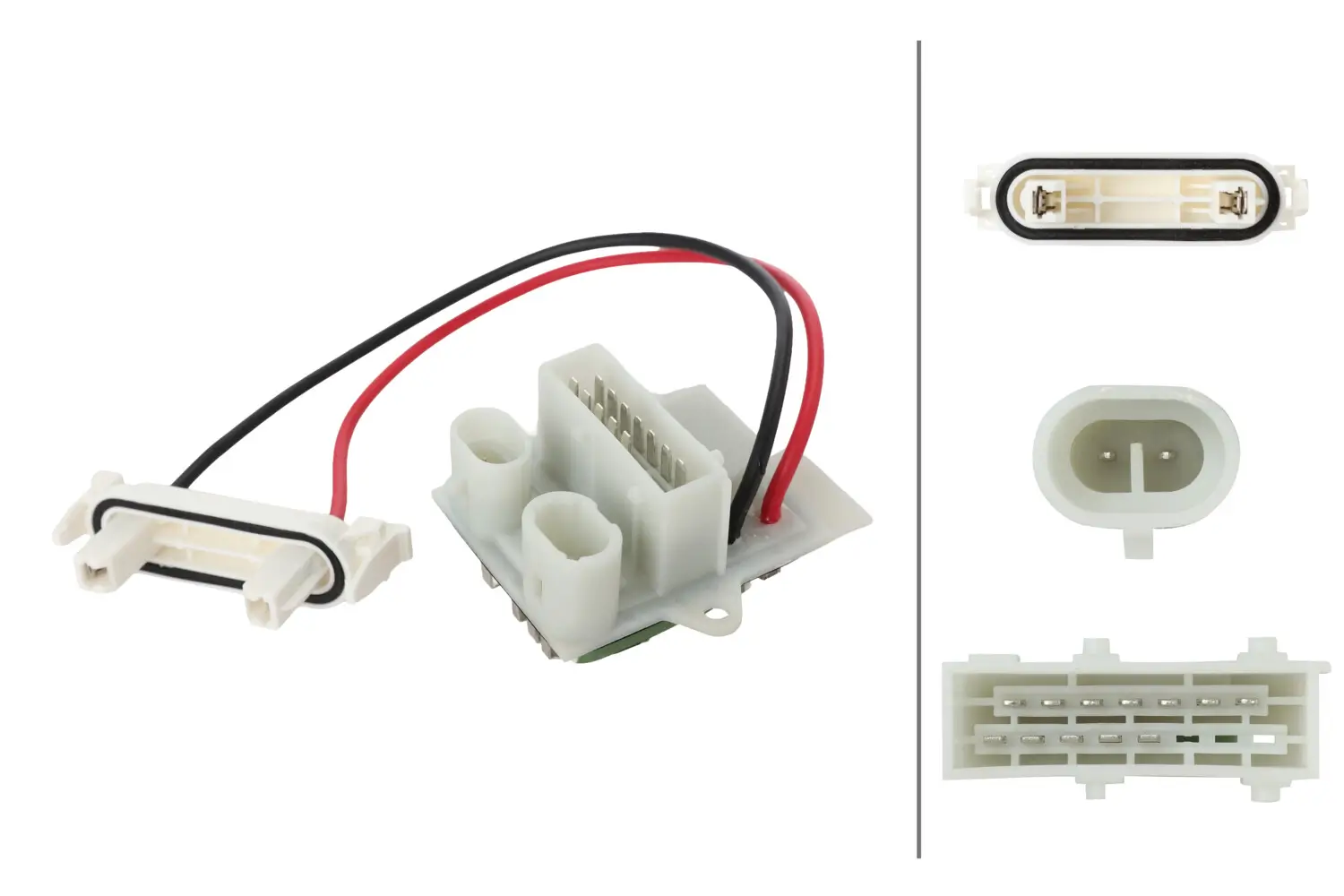 Widerstand, Innenraumgebläse 12 V HELLA 9ML 366 410-781