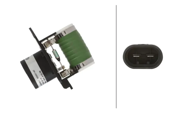 Widerstand, Innenraumgebläse 12 V HELLA 9ML 366 410-791 Bild Widerstand, Innenraumgebläse 12 V HELLA 9ML 366 410-791