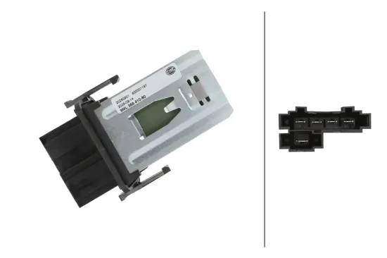 Widerstand, Innenraumgebläse 12 V HELLA 9ML 366 410-801 Bild Widerstand, Innenraumgebläse 12 V HELLA 9ML 366 410-801