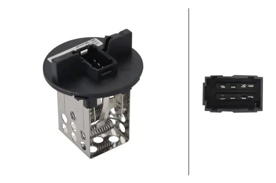 Widerstand, Innenraumgebläse 12 V HELLA 9ML 366 410-931 Bild Widerstand, Innenraumgebläse 12 V HELLA 9ML 366 410-931