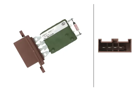 Widerstand, Innenraumgebläse 12 V HELLA 9ML 366 410-941 Bild Widerstand, Innenraumgebläse 12 V HELLA 9ML 366 410-941