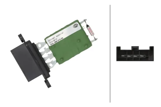 Widerstand, Innenraumgebläse 12 V HELLA 9ML 366 410-991 Bild Widerstand, Innenraumgebläse 12 V HELLA 9ML 366 410-991