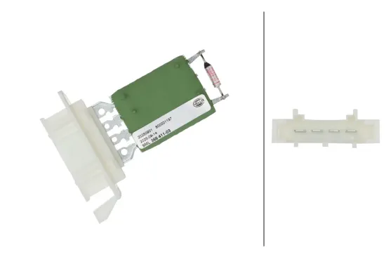 Widerstand, Innenraumgebläse 12 V HELLA 9ML 366 411-031 Bild Widerstand, Innenraumgebläse 12 V HELLA 9ML 366 411-031