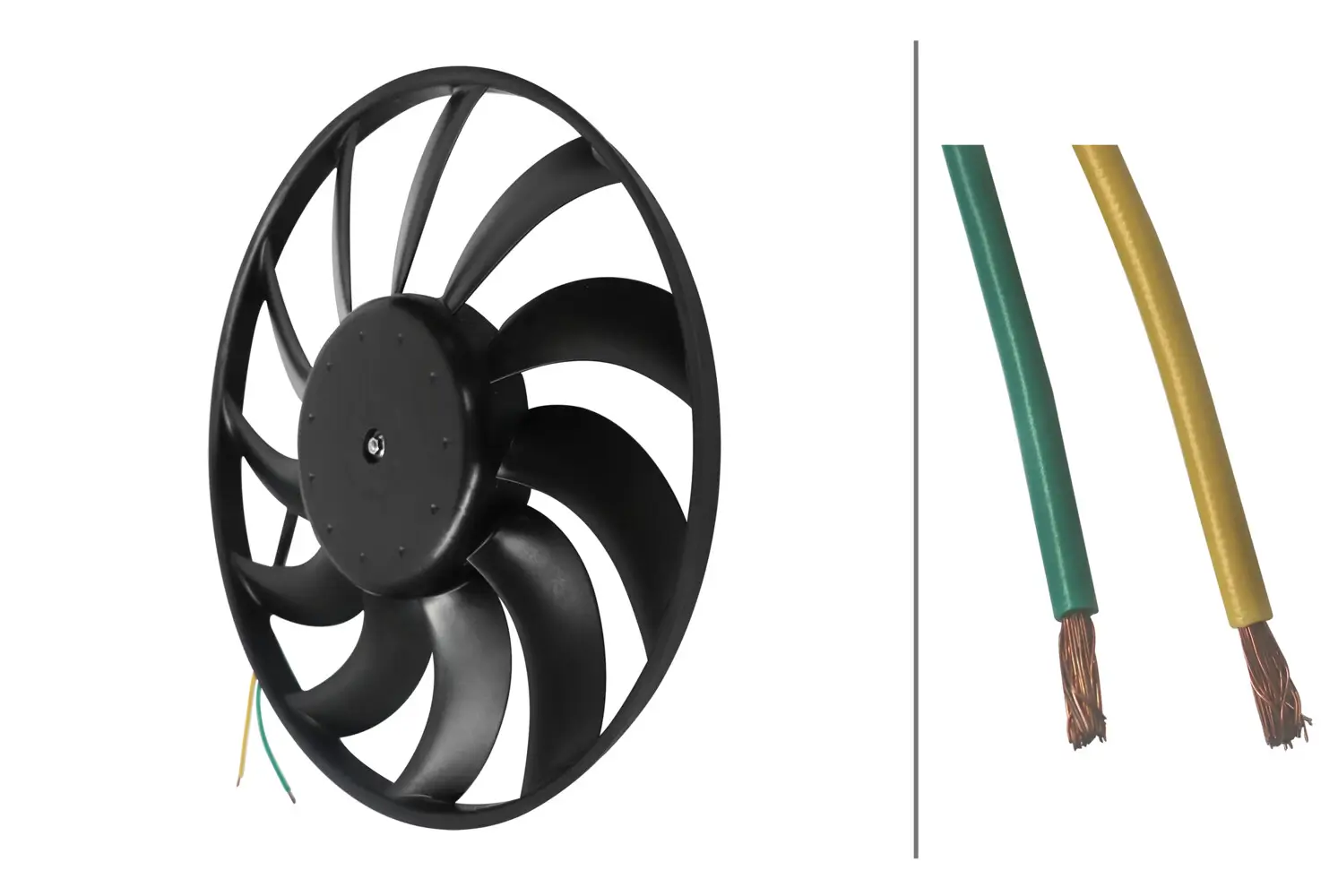 Lüfter, Motorkühlung 12 V HELLA 8EW 366 420-091