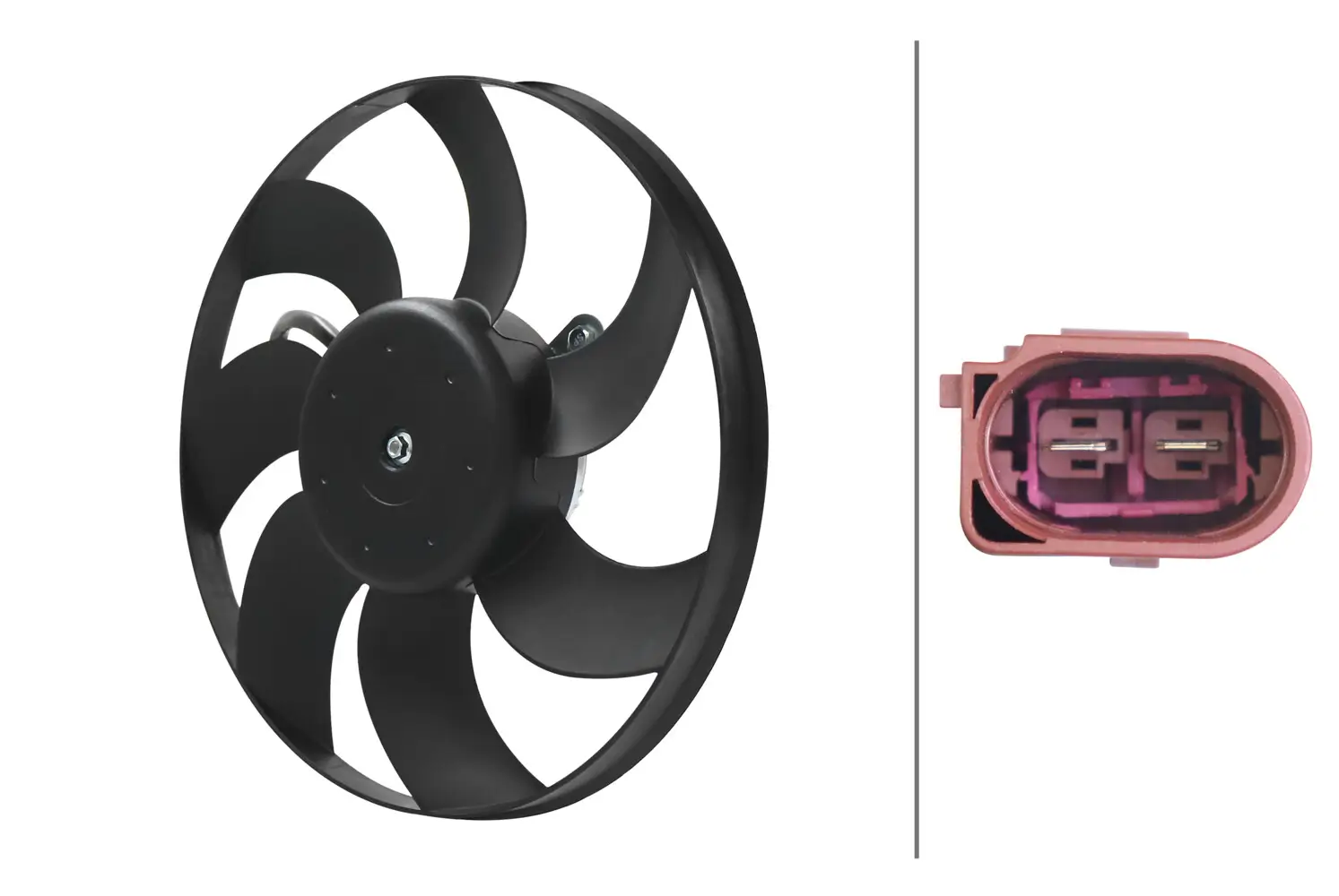 Lüfter, Motorkühlung 12 V HELLA 8EW 366 420-121