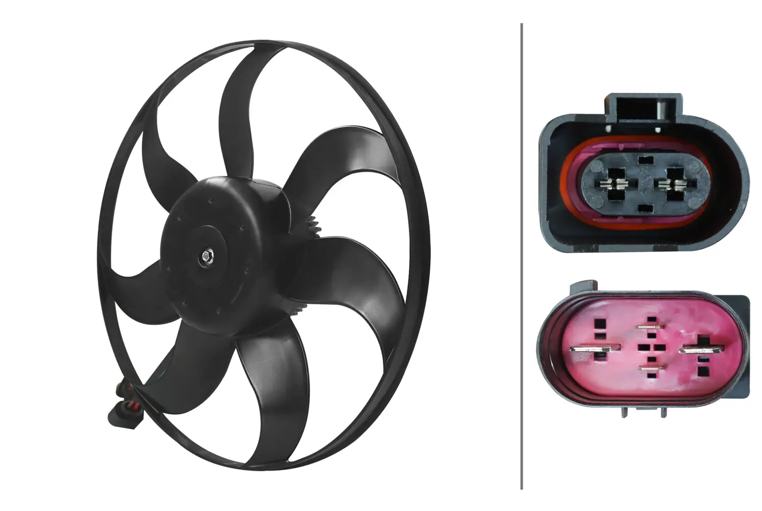 Lüfter, Motorkühlung 12 V HELLA 8EW 366 420-131