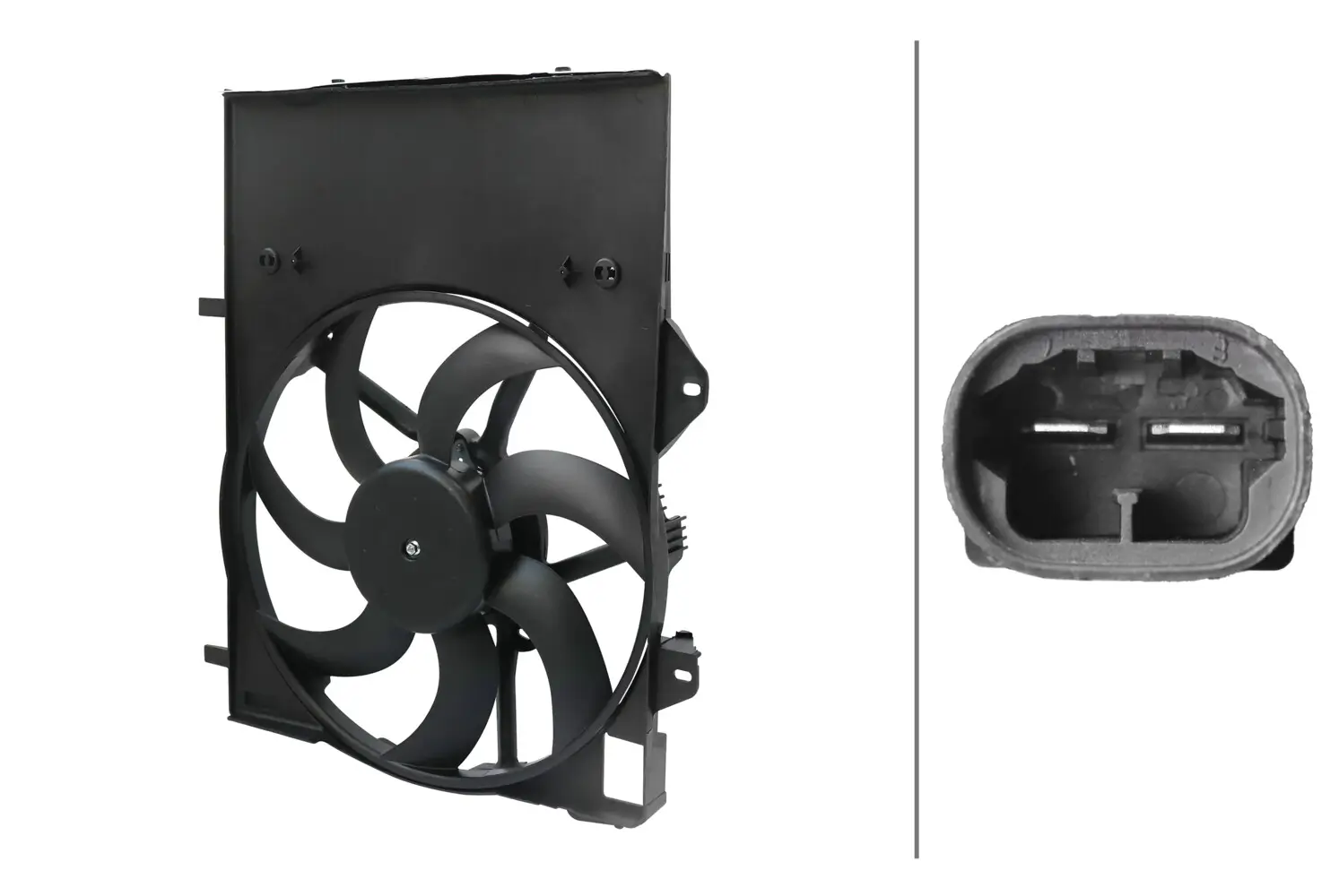 Lüfter, Motorkühlung 12 V HELLA 8EW 366 420-211