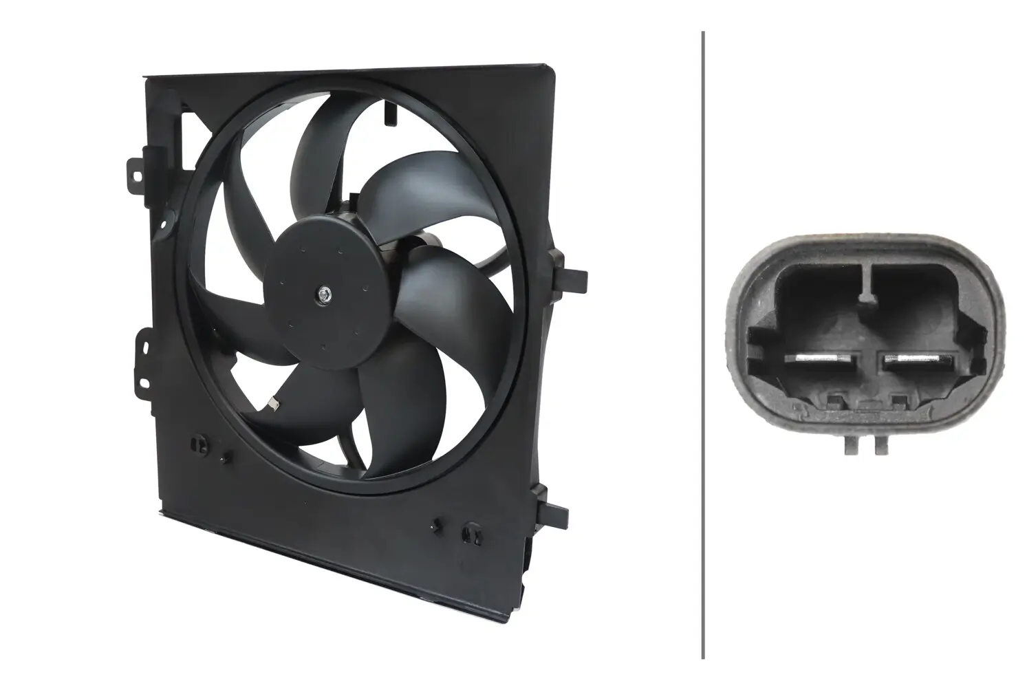 Lüfter, Motorkühlung 12 V HELLA 8EW 366 420-221