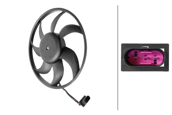 Lüfter, Motorkühlung 12 V HELLA 8EW 366 420-231 Bild Lüfter, Motorkühlung 12 V HELLA 8EW 366 420-231