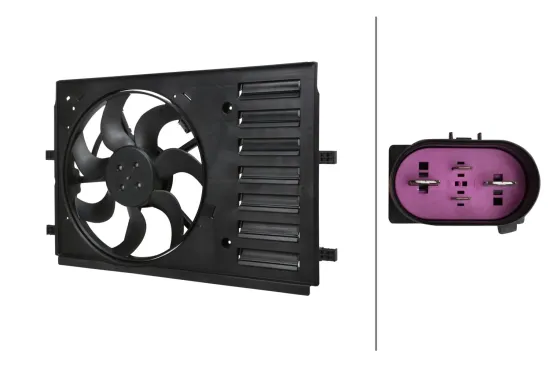 Lüfter, Motorkühlung 12 V HELLA 8EW 366 420-431 Bild Lüfter, Motorkühlung 12 V HELLA 8EW 366 420-431