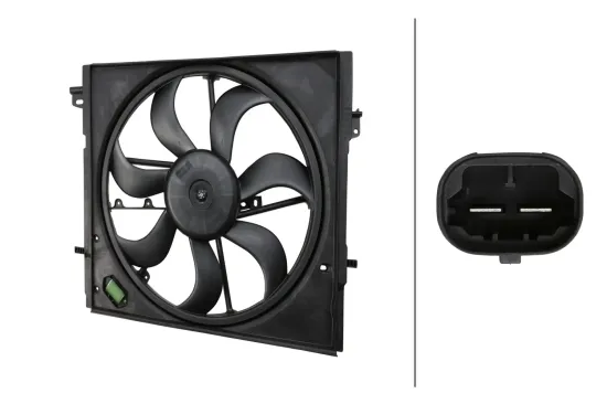 Lüfter, Motorkühlung 12 V HELLA 8EW 366 420-441 Bild Lüfter, Motorkühlung 12 V HELLA 8EW 366 420-441