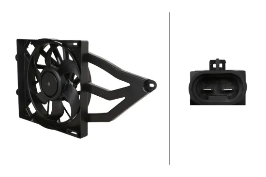 Lüfter, Motorkühlung 12 V HELLA 8EW 366 421-231 Bild Lüfter, Motorkühlung 12 V HELLA 8EW 366 421-231