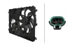 L&uuml;fter, Motork&uuml;hlung 12 V HELLA 8EW 366 421-281