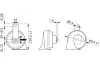 Horn 12 V HELLA 3FH 012 010-081 Bild Horn 12 V HELLA 3FH 012 010-081